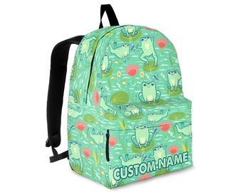Frog Backpack - Etsy
