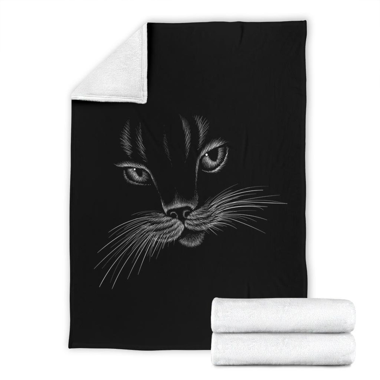 Cats Blanket Cats Print Blanket Cat Throw Blanket Cat Etsy