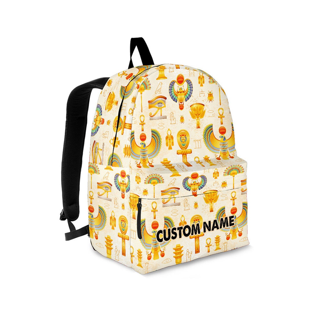 Ancient Egypt Backpack Ancient Egypt Laptop Backpack Etsy