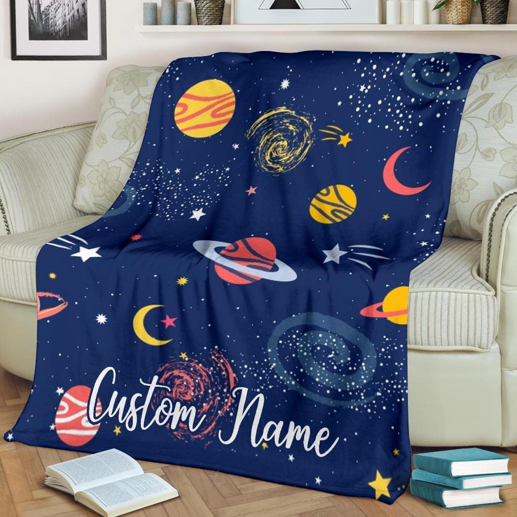 Galaxy Blanket Galaxy Throw Blanket Galaxy Fleece Blanket Etsy 日本