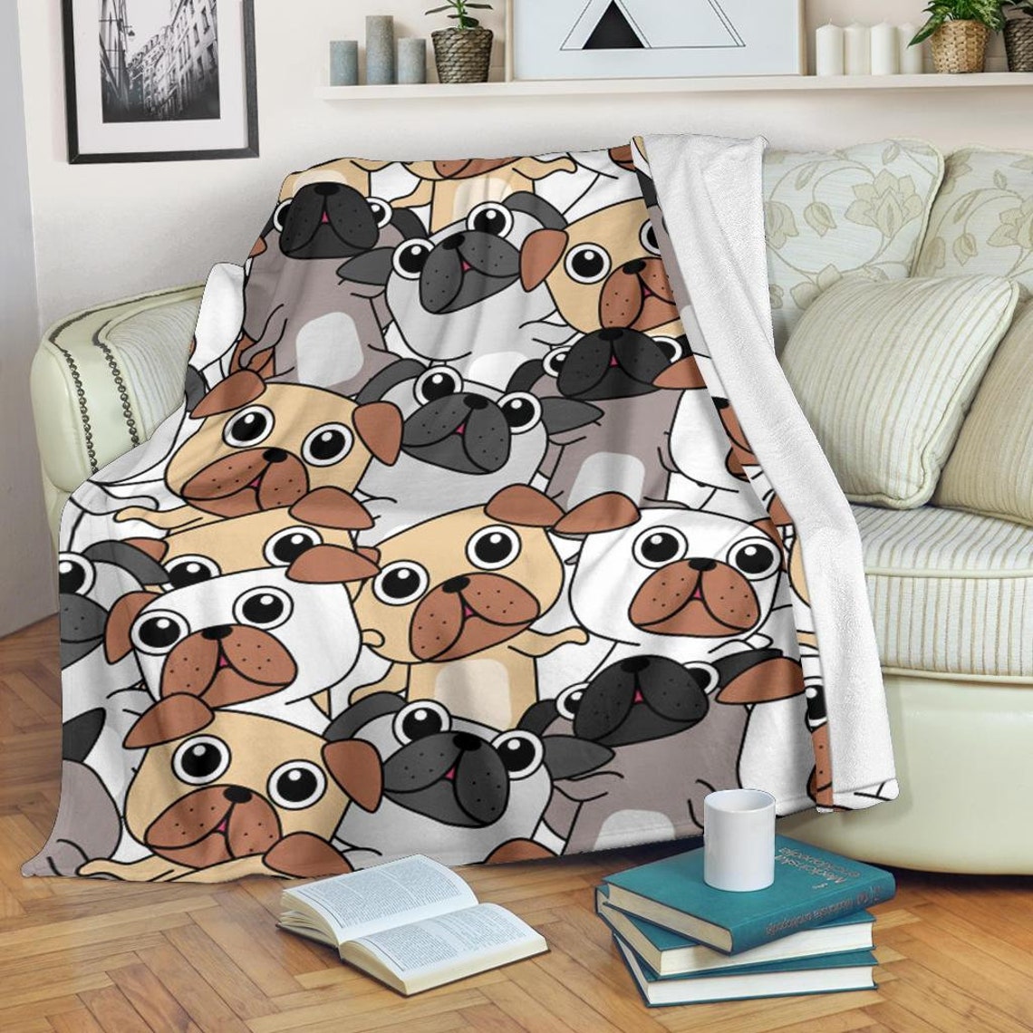 Dogs Blanket Dogs Throw Blanket Dogs Fleece Blanket Dogs - Etsy