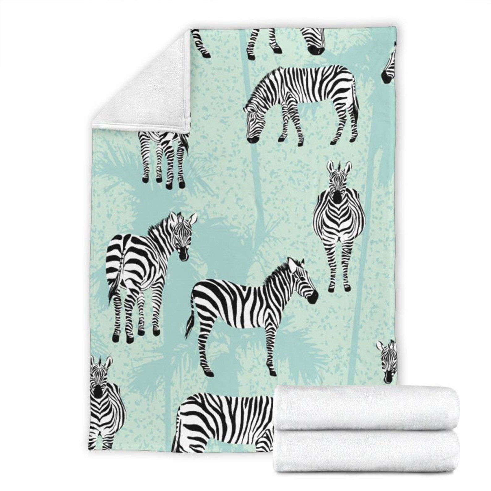 Zebra Blanket Zebra Throw Blanket Zebra Fleece Blanket Etsy