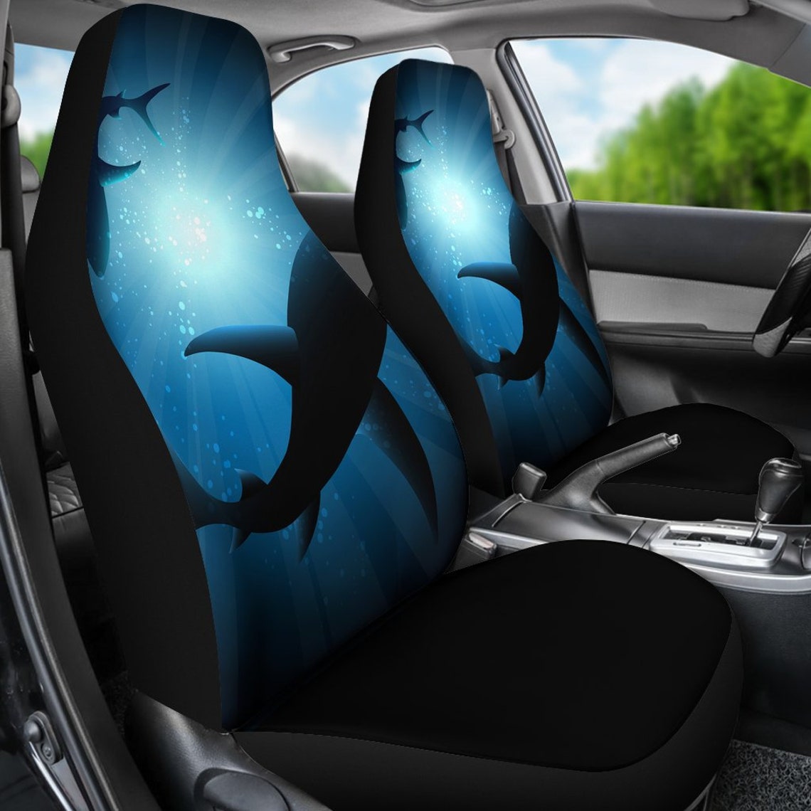 Sharks Car Seat Covers set of 2 Universal Front Car and Etsy UK