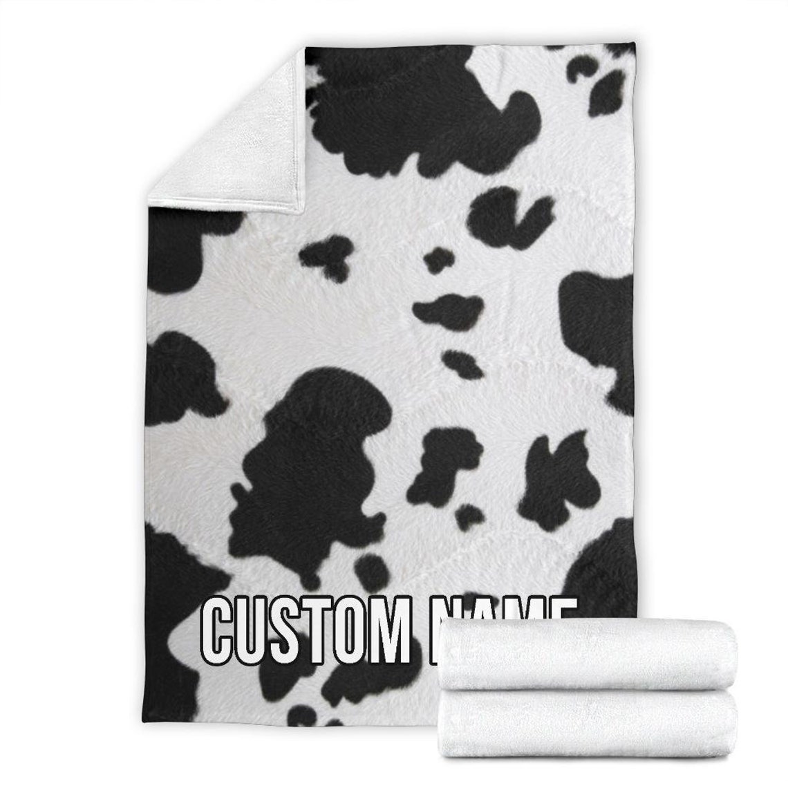Cow Blanket Cow Print Blanket Cow Pattern Blanket Fleece Etsy Australia