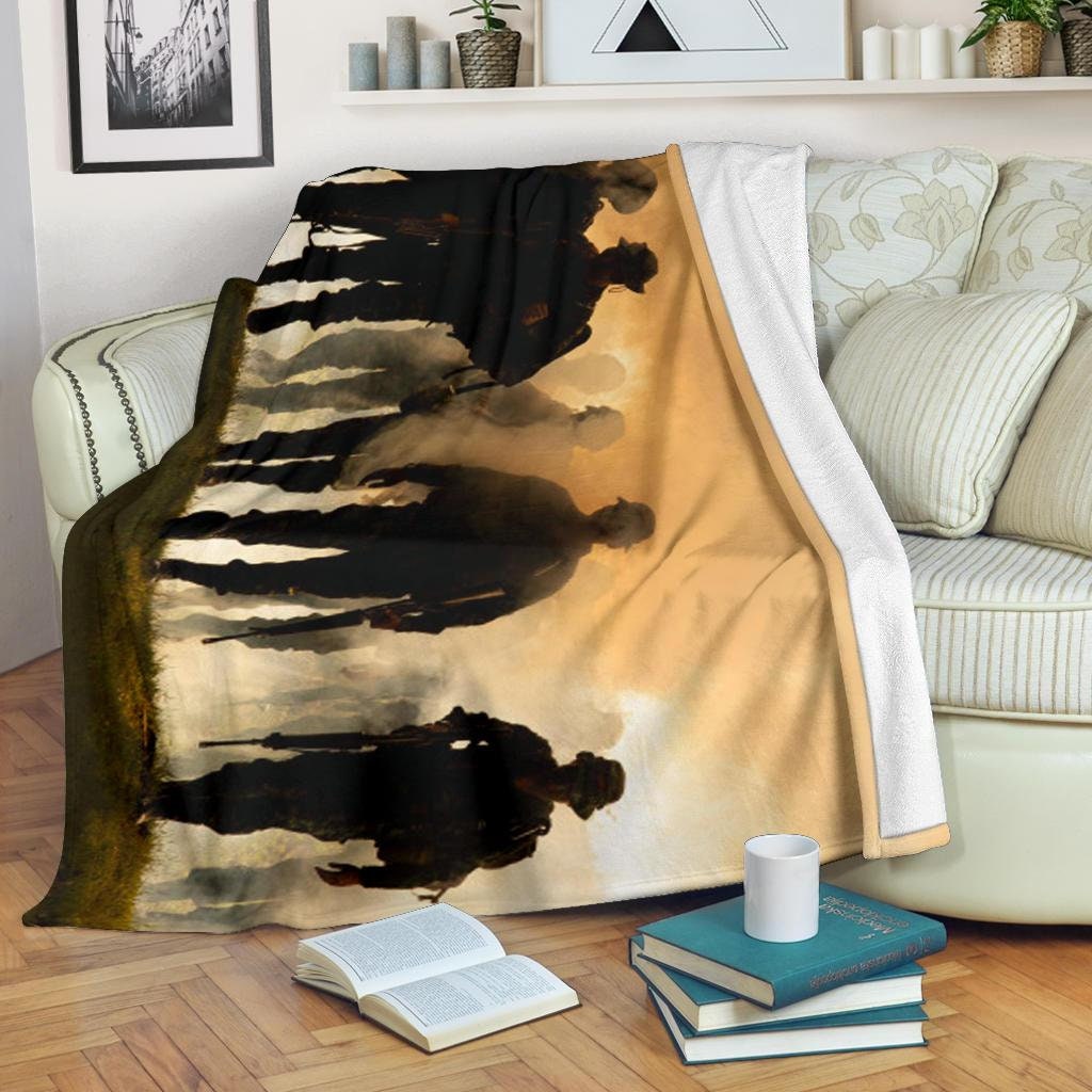 Army Fleece Blanket Soldier blanket Camo American flag Etsy España