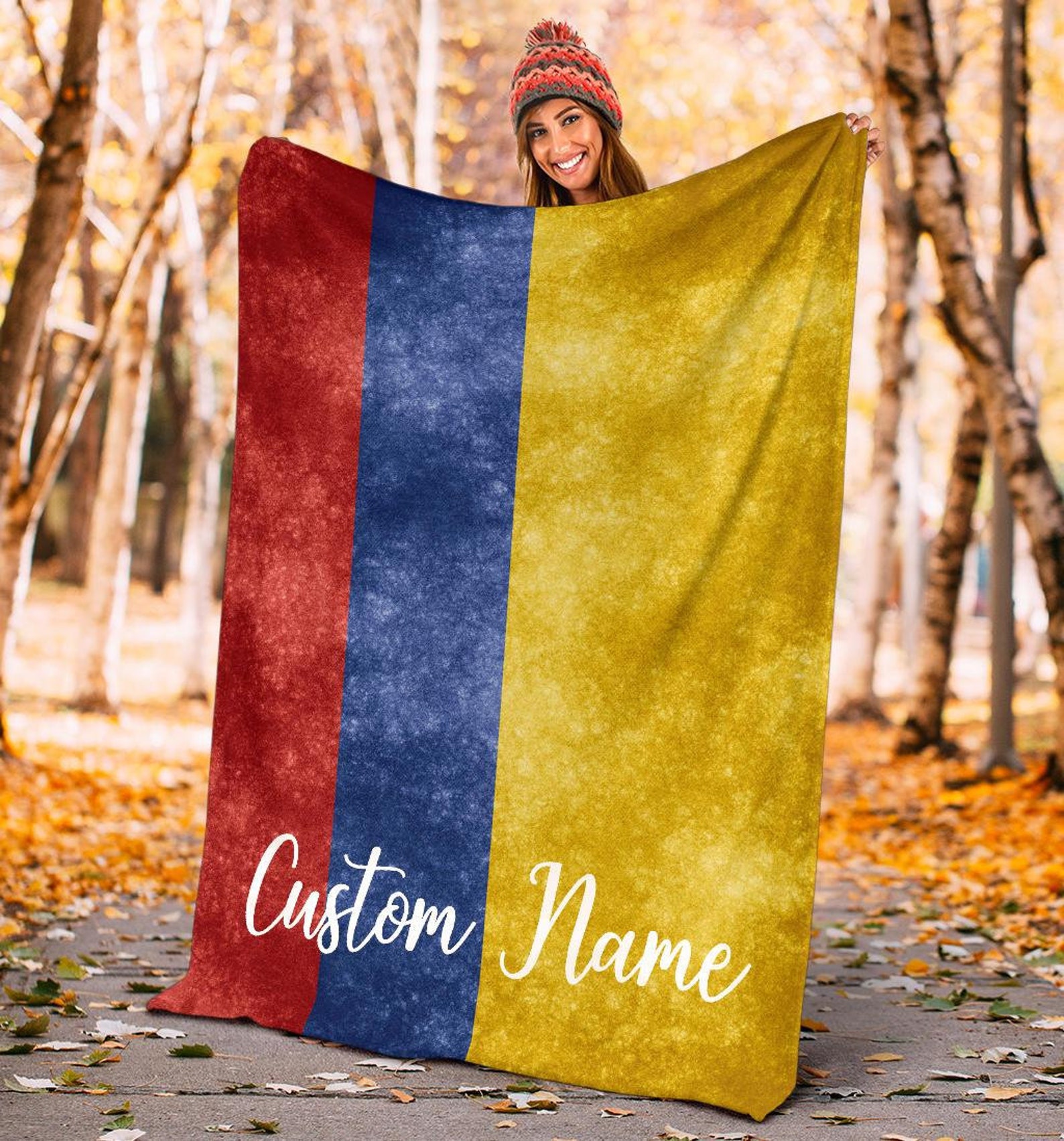 Colombian Blanket Colombia National Flag Blanket / Bogota Etsy