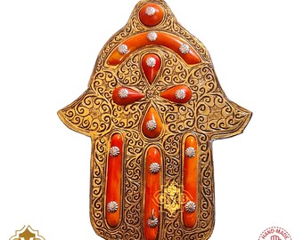 Moroccan Khamsa Khmisa or hand fatima the cute metal wall decor home with  Arabic motif