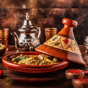 Moroccan Cute Hand Crafted Tagine Potery