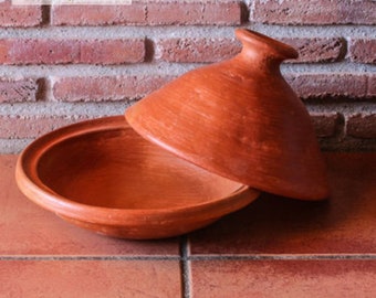 Eco Moroccan Cooking Tagine by Oued Laou northern Morocco Hand Crafted