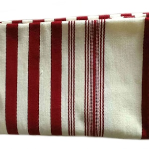 Moroccan Striped Blanket Jbela Mendil handwoven textile - 2 COLORS