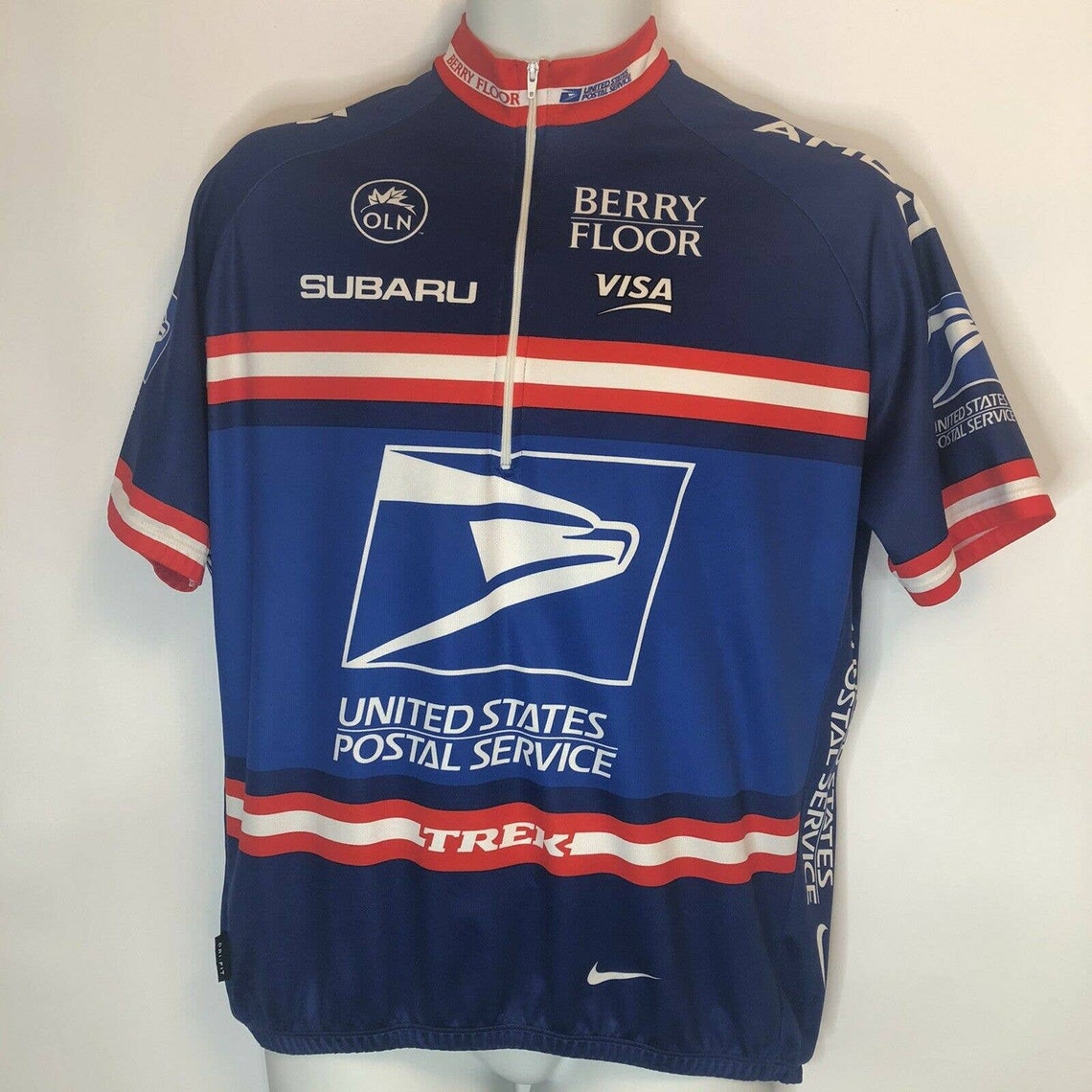 USPS Post Office Dri Fit AMD Trek NIKE Cycling Jersey Biking | Etsy