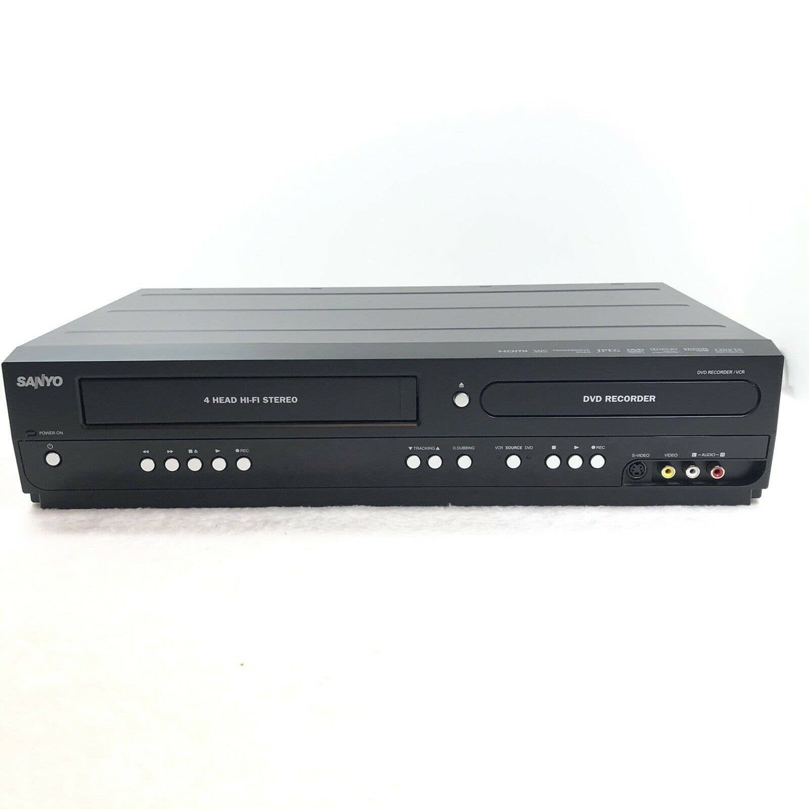 Sanyo DVD Recorder VHS VCR Combo No remoto probado y Etsy
