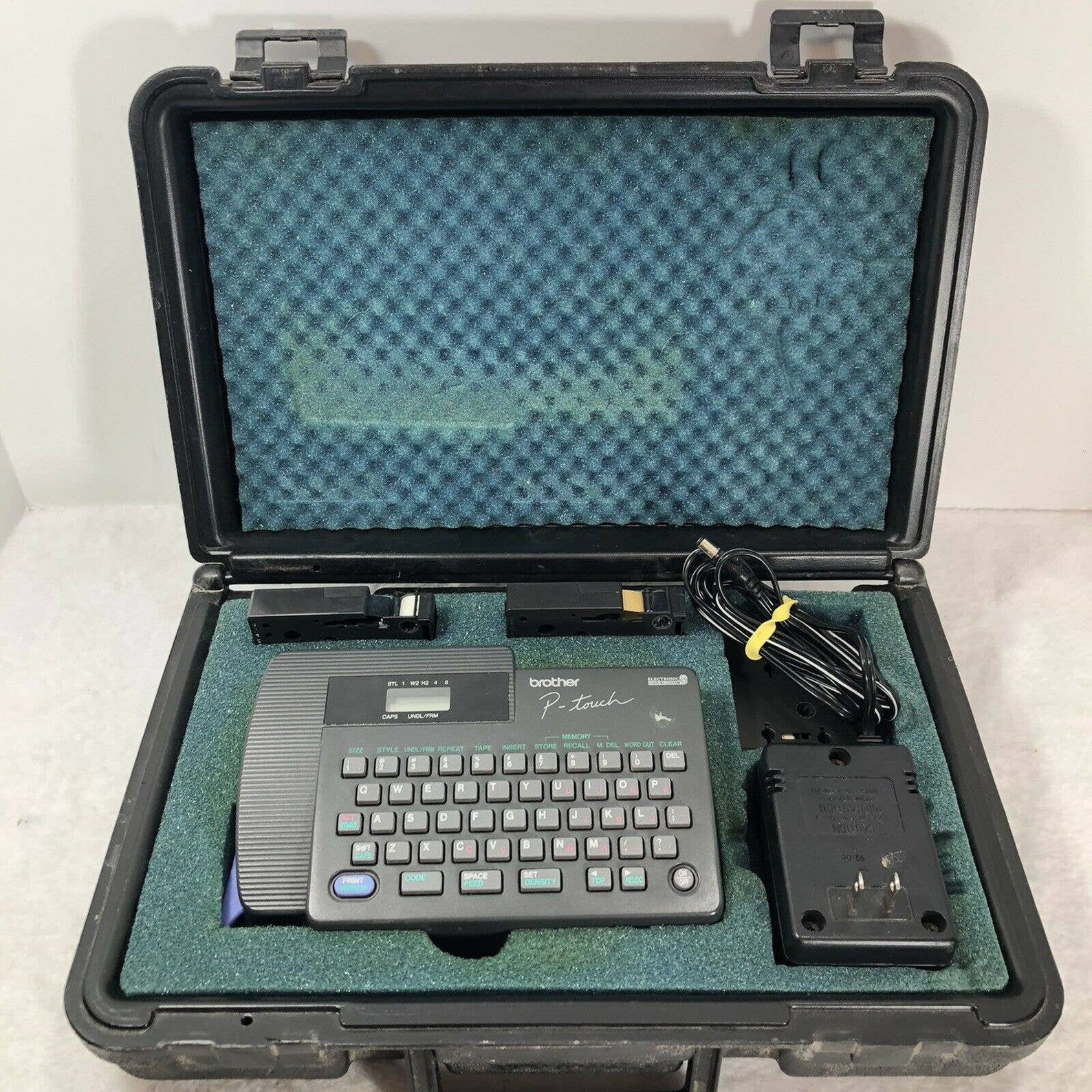 Brother PTouch Model PT15 Label Maker Case Not Tested Etsy