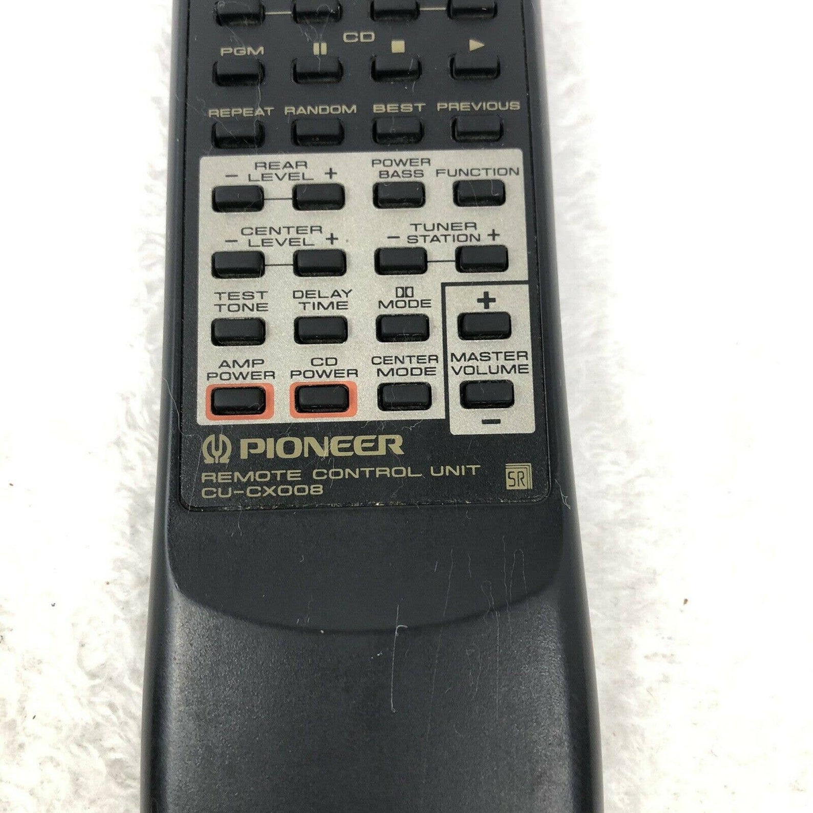 Pioneer Stereo Remote Control CUCX008 Not Tested Etsy