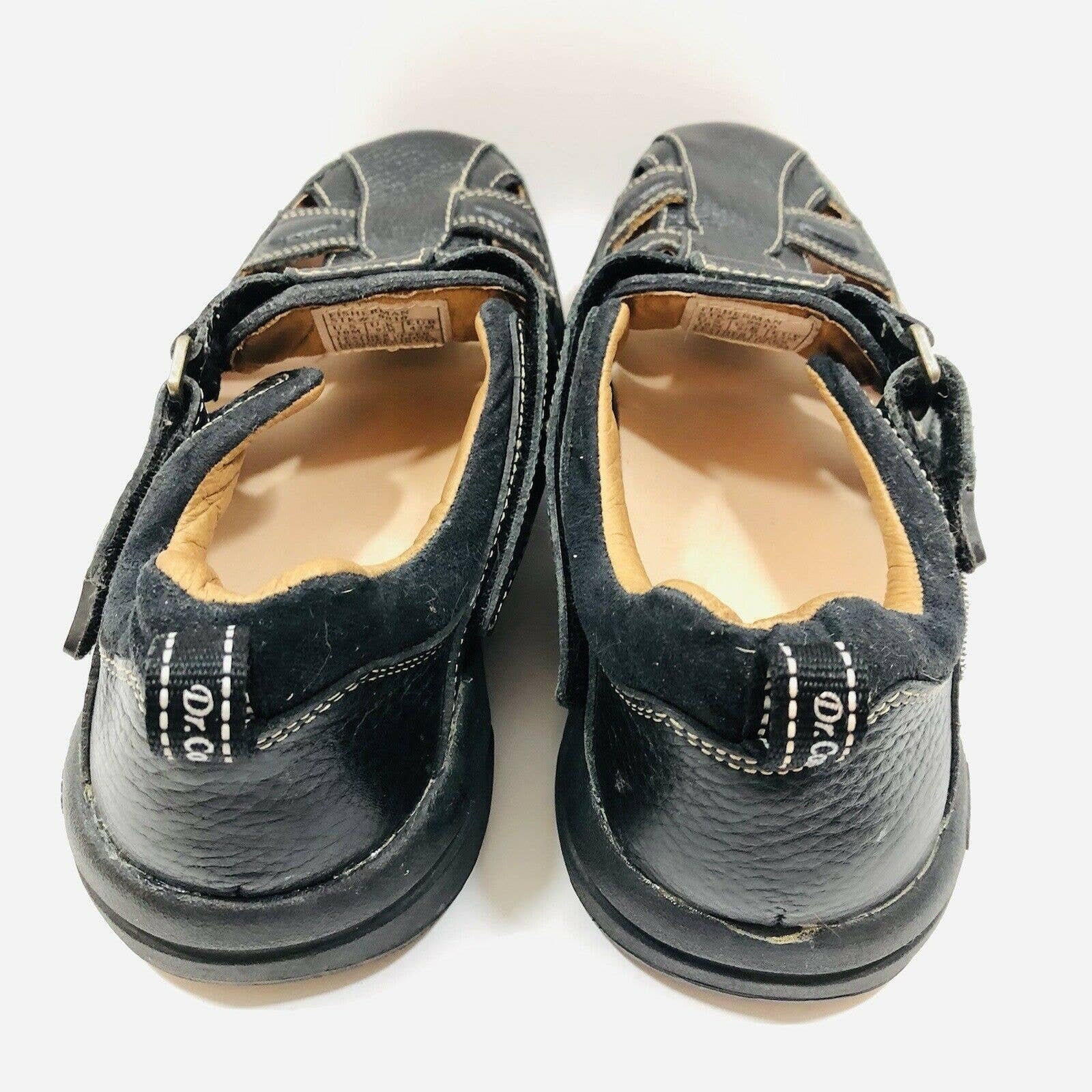 Dr. Comfort Men's Fisherman Sandal 9810 Black Leather Size | Etsy
