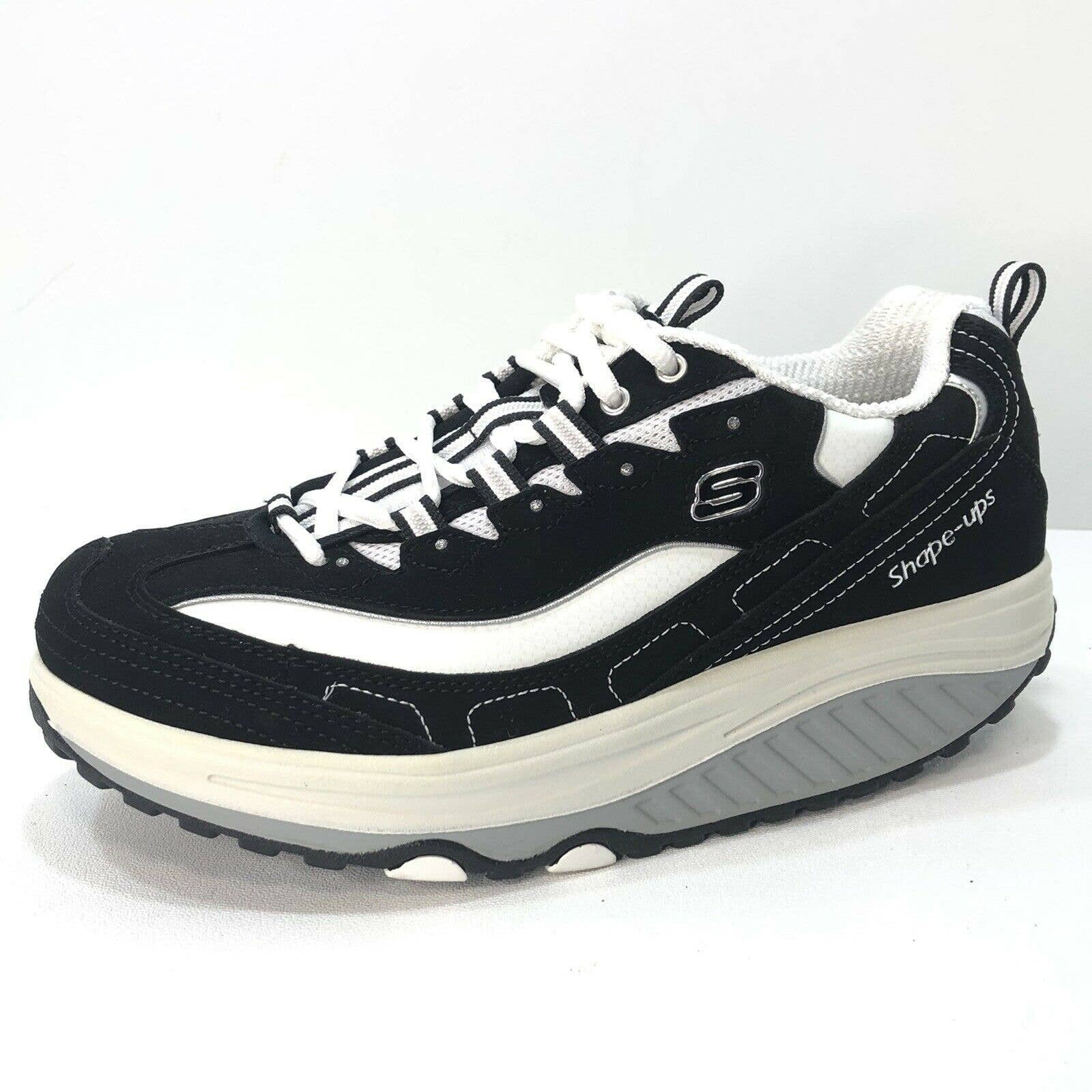 bind Udelukke Kirurgi Skechers Shape Ups 11809 Black White Walking Fitness Toning - Etsy