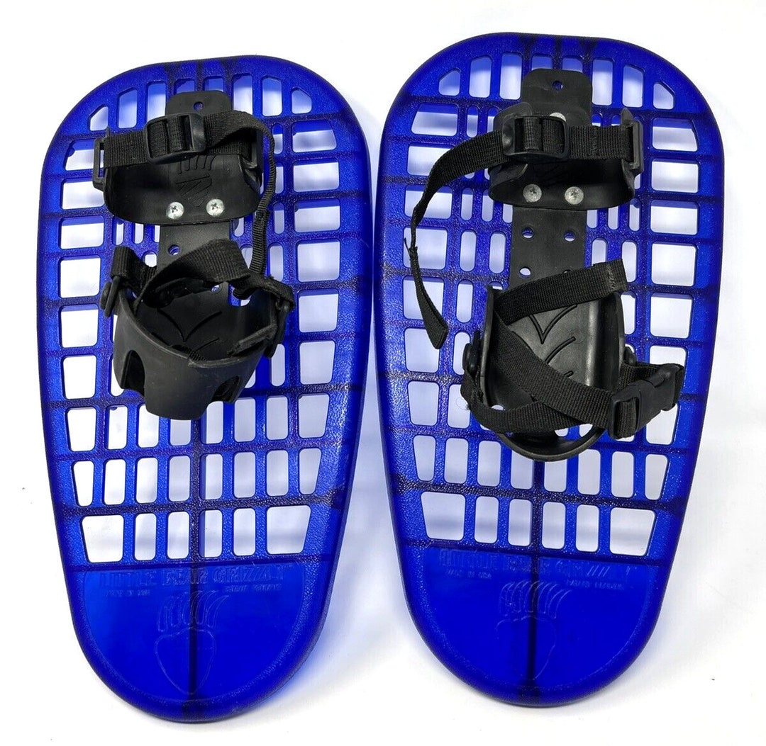 LL Bean Little Bear Grizzly Blue Snowshoes Kids Size 16x Etsy