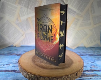 Iron Flame (The Empyrean Series) by Rebecca Yarros - Custom Sprayed Edges