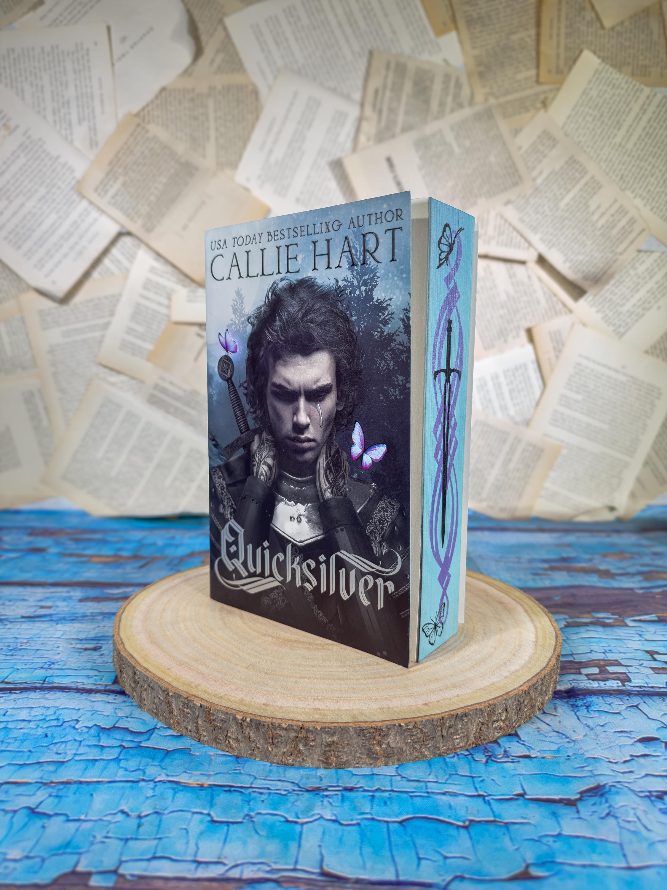 Quicksilver Callie Hart サイン入 限定1500 Quicksilver (Deluxe Limited Edition) by Callie Hart | Portkey Books