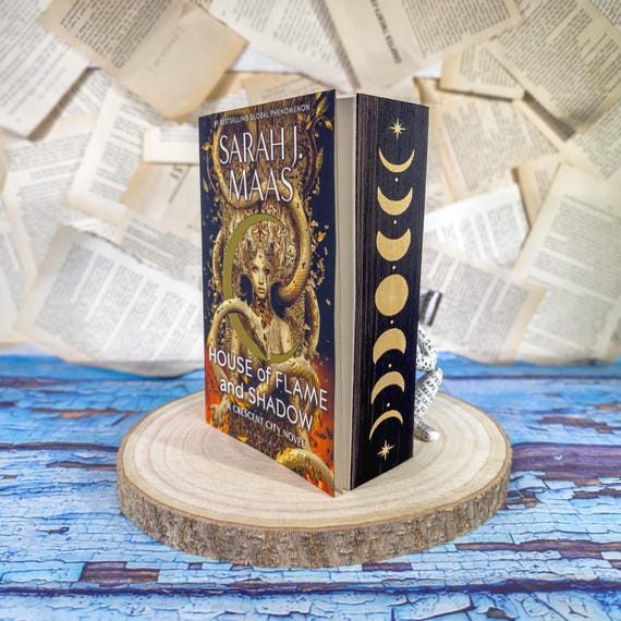 Crescent City Special Edition by Sarah J. Maas: Custom Sprayed