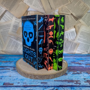 Into Darkness Special Edition (Lights Out | Caught Up | Game On) by Navessa Allen with Custom Sprayed Edges
