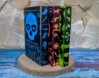 Into Darkness Special Edition (Lights Out | Caught Up | Game On) by Navessa Allen with Custom Sprayed Edges