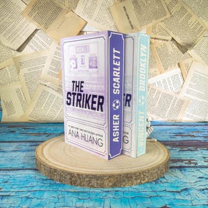 Gods of the Game Series Special Edition (The Striker | The Defender) by Ana Huang: Custom Sprayed Edge Books