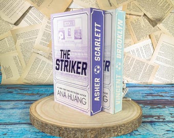 Gods of the Game Series Special Edition (The Striker | The Defender) by Ana Huang: Custom Sprayed Edge Books