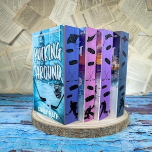 Conjunto de livros de edição especial do Jacksonville Rays por Emily Rath: Bordas pintadas personalizadas