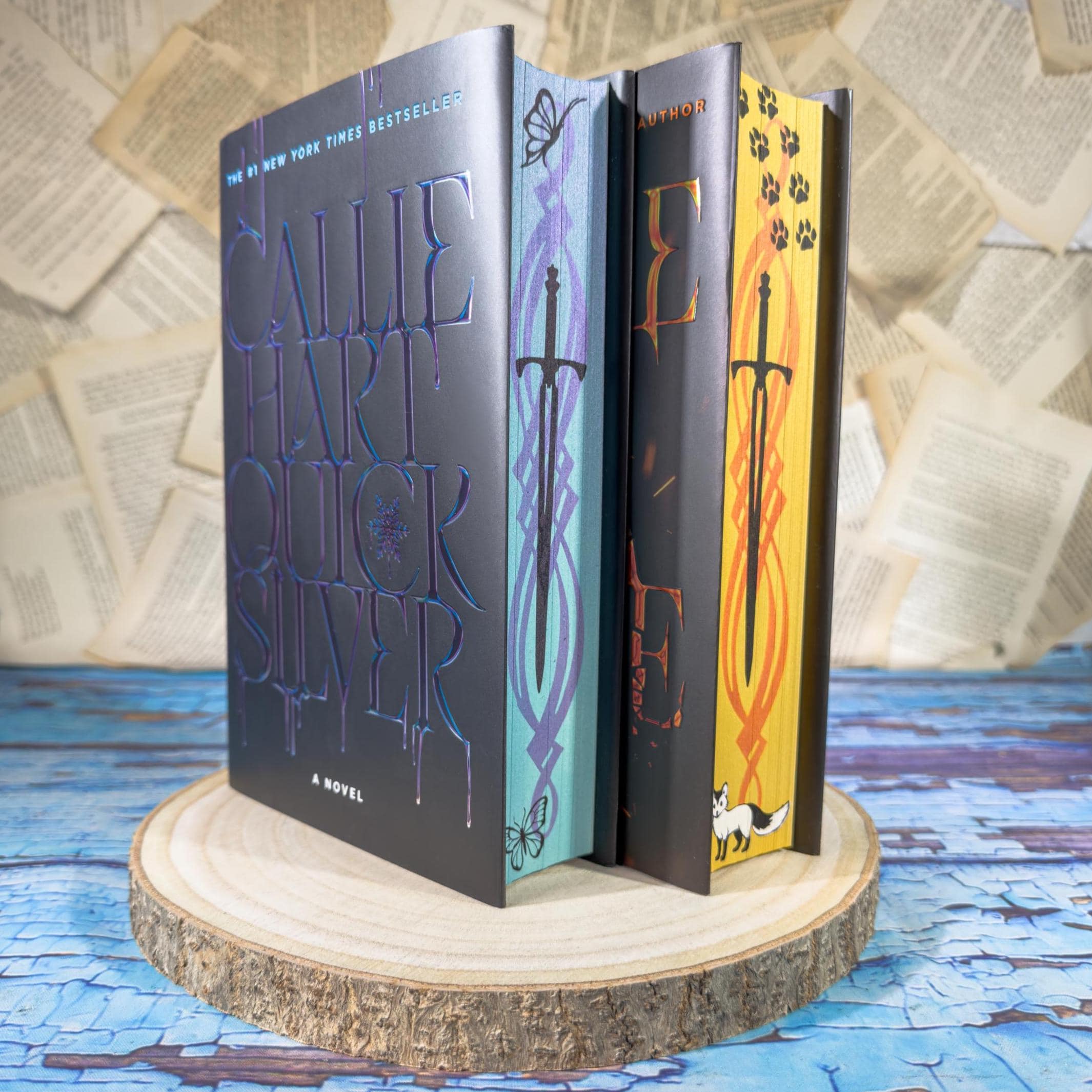 Quicksilver Special Edition by Callie Hart: Custom Sprayed Edges
