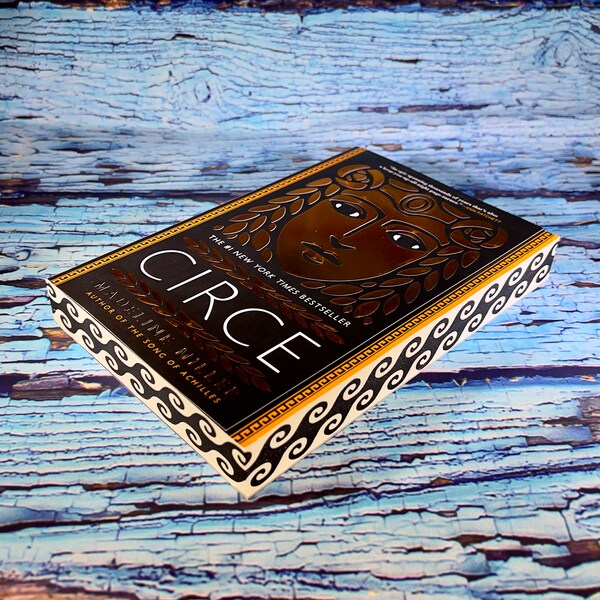 Circe by Madeline Miller with Custom Stenciled & Sprayed Edges