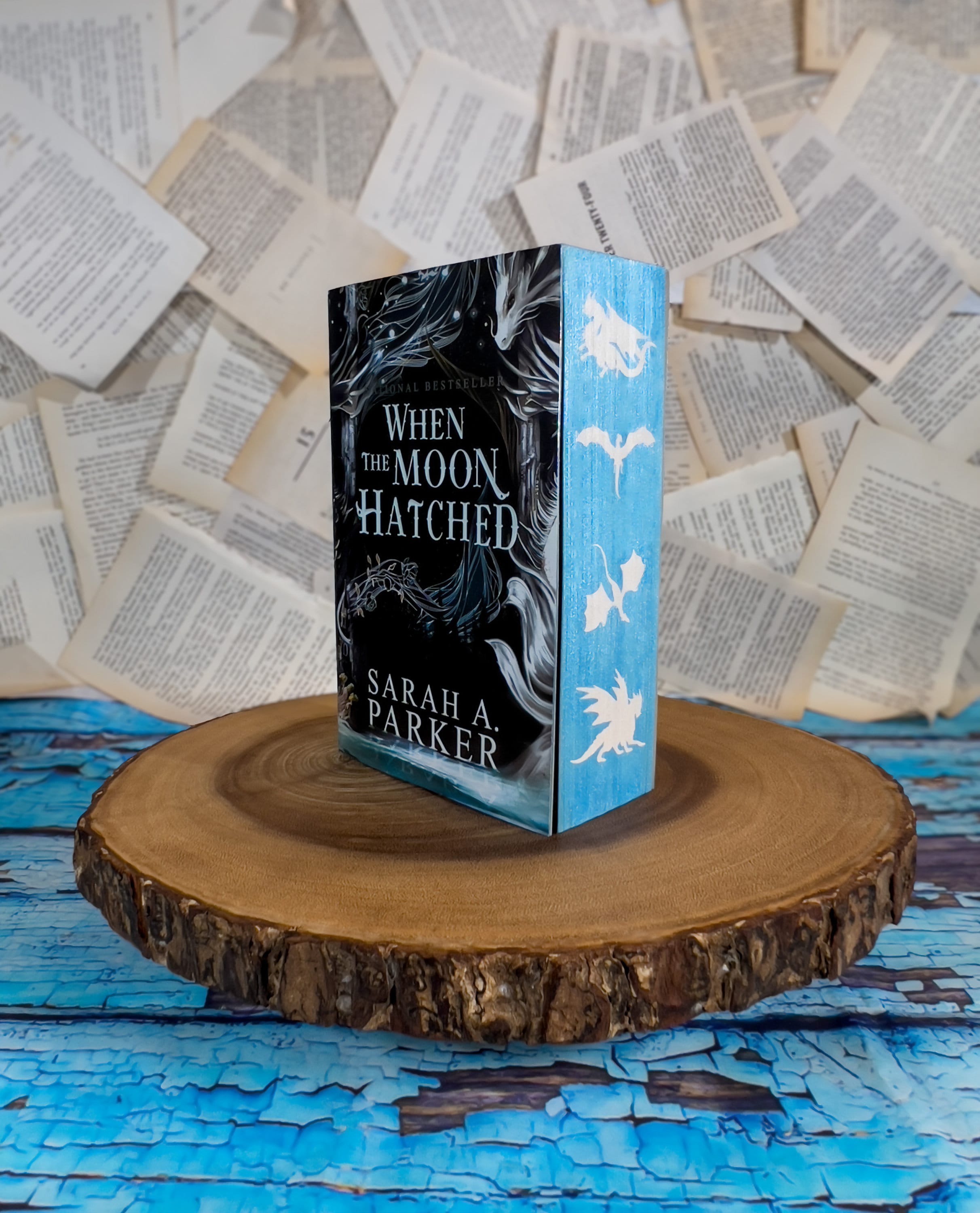 洋書 When The Moon Hatched from Page&Wick When the Moon Hatched Limited Edition – Custom Sprayed Edges