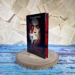 Signed You Should've Kept Driving Special Edition by M.A. Savino: Custom Sprayed Edges Book (Paperback)