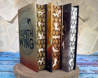 Fourth Wing, Iron Flame & Onyx Storm (De Empyrean-serie) Speciale edities: Boeken met speciaal gespoten randen (hardcover)