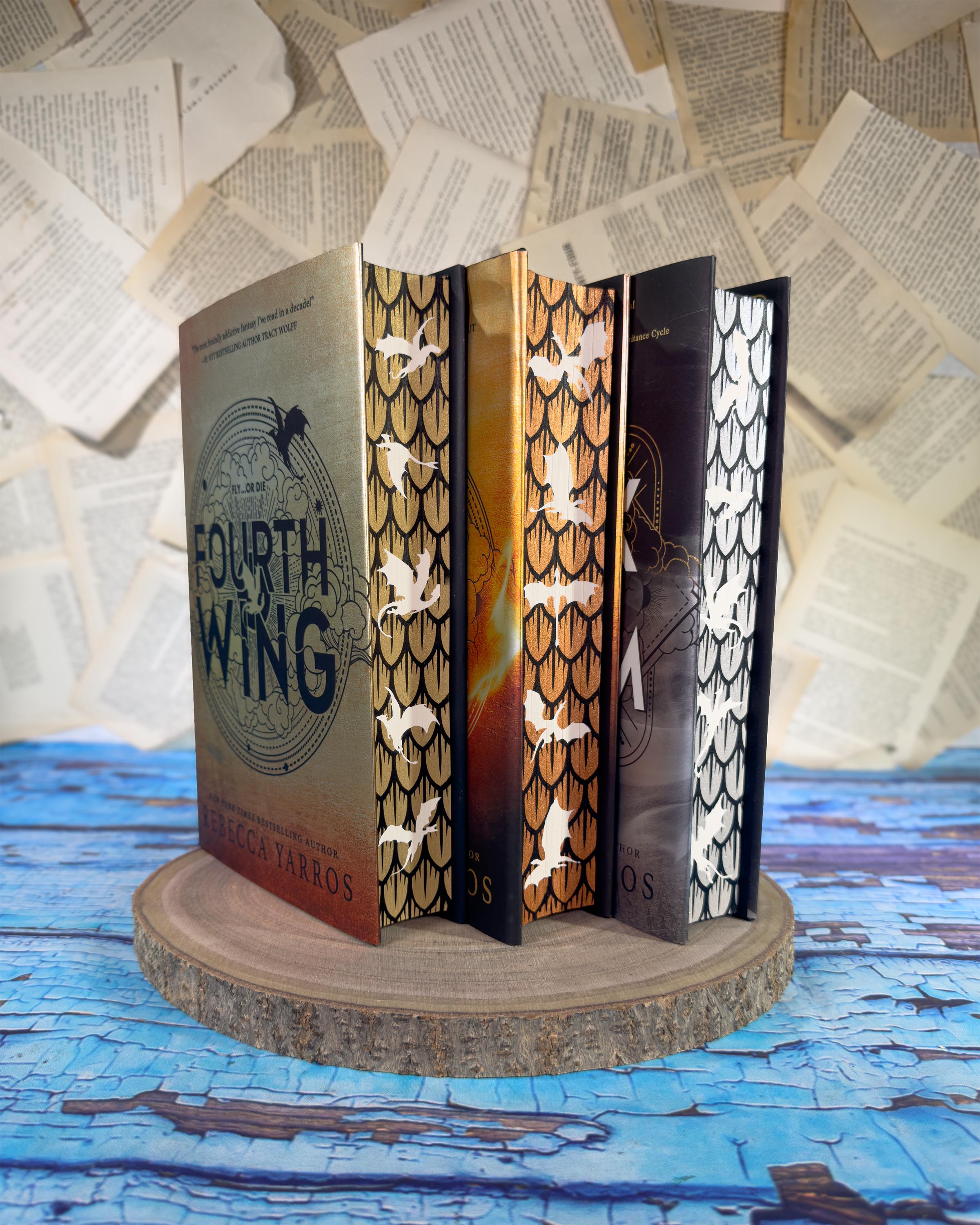Fourth Wing, Iron Flame, Onyx Storm セット Fourth Wing Book Set, Onyx Storm, Iron Flame, and Fourth