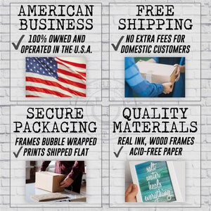 American business using high quality materials with secure shipping