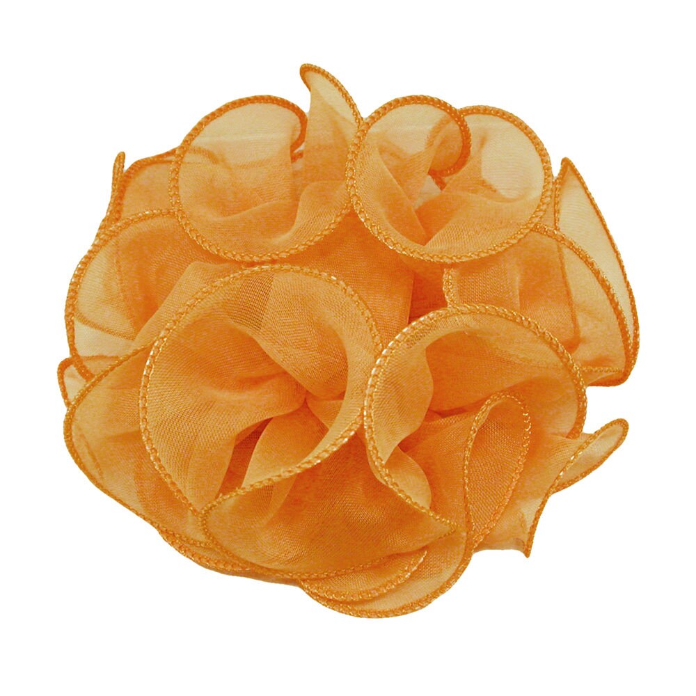 Gold Ruffles Gold Chiffon 7