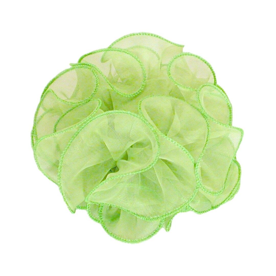lime green chiffon shawl