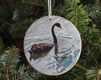 Black Swan Photo Ornament