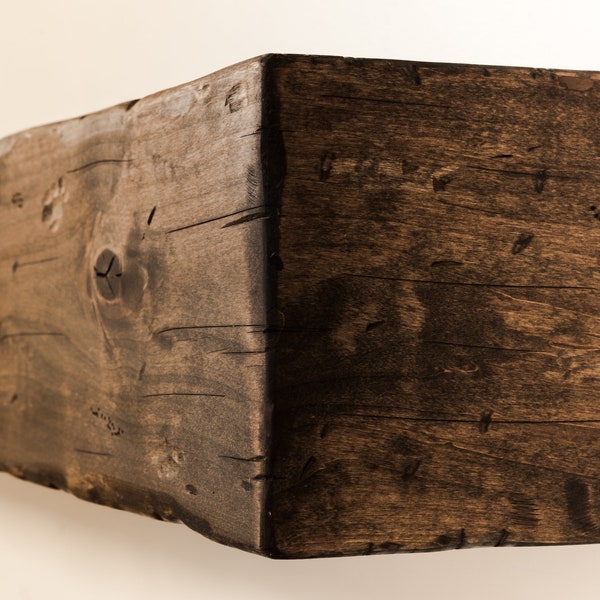 Matte Distressed Alder Mantel