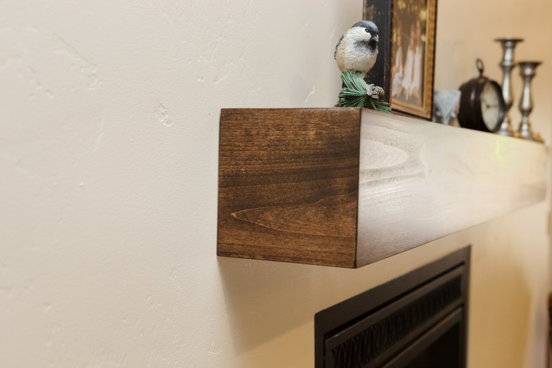 Fireplace Mantel Wood Mantel Floating Mantel Modern Mantel Etsy Canada