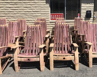 Wine Barrel Chair Kit