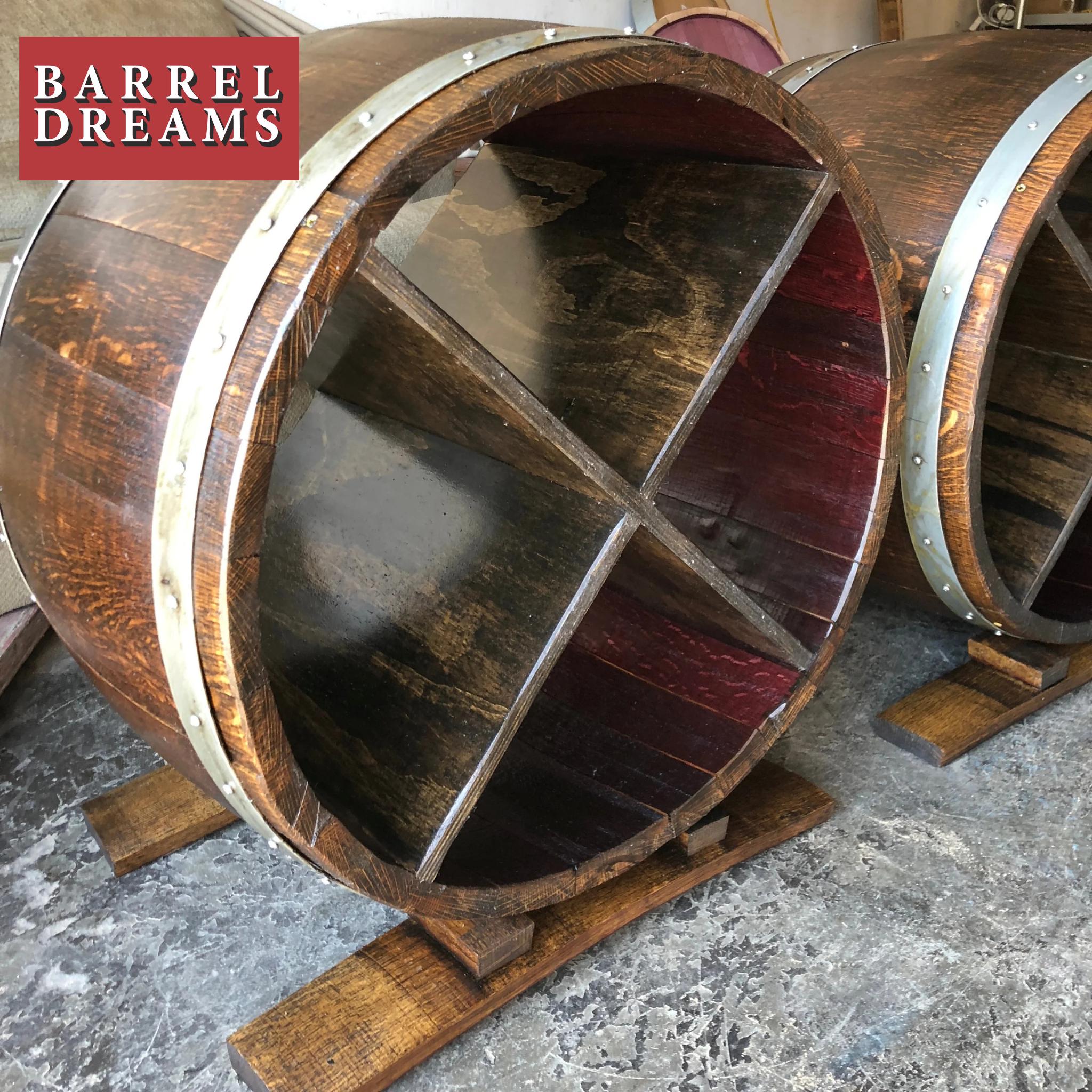Wine Bottles Display Barrel - Etsy