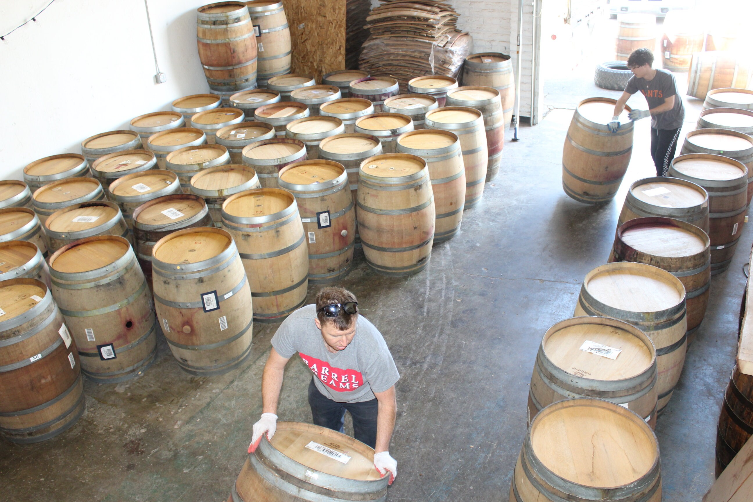 Used French Oak Wine Barrel Etsy