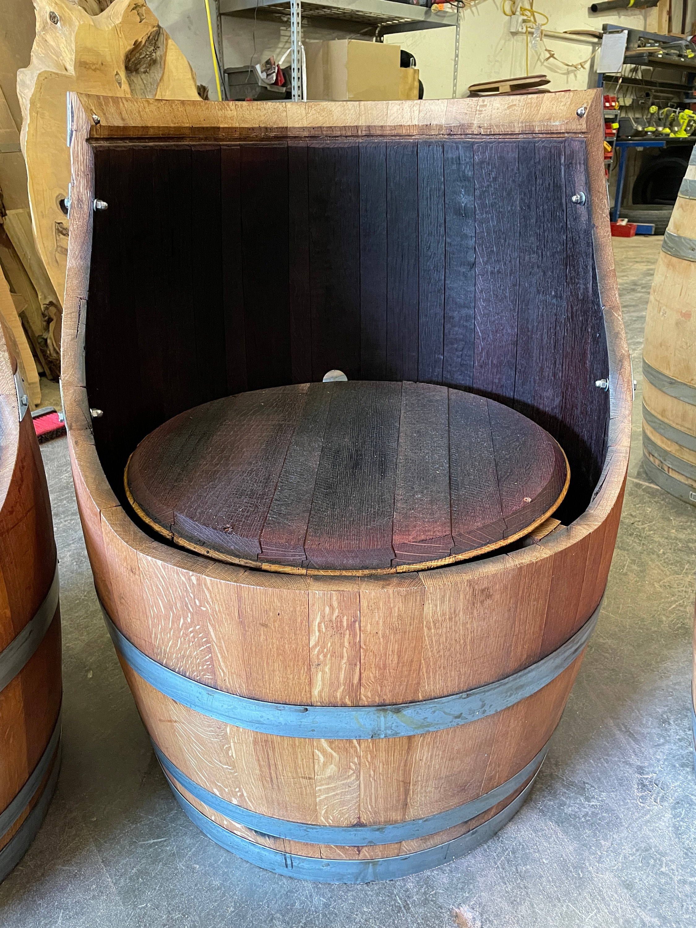 Full Barrel Chair | Etsy