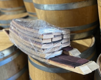 Wine Barrel Stool With Back Kit