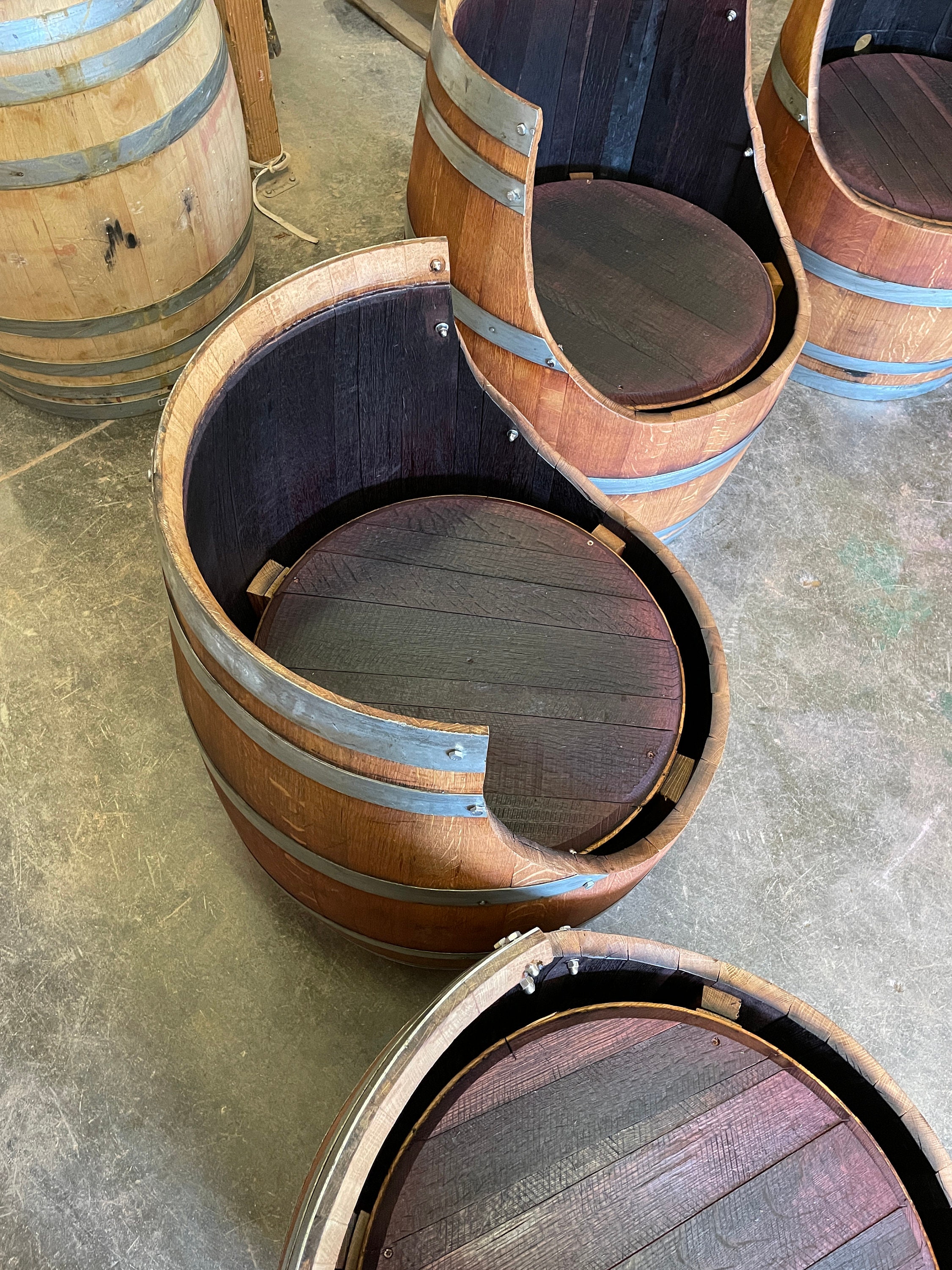 Full Barrel Chair | Etsy