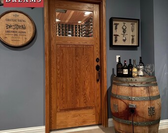 Wine barrel storage cabinet sale