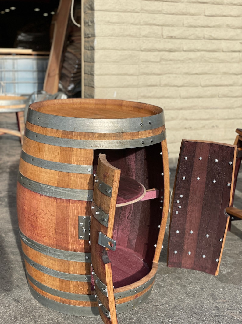 Wine Barrel Storage Etsy