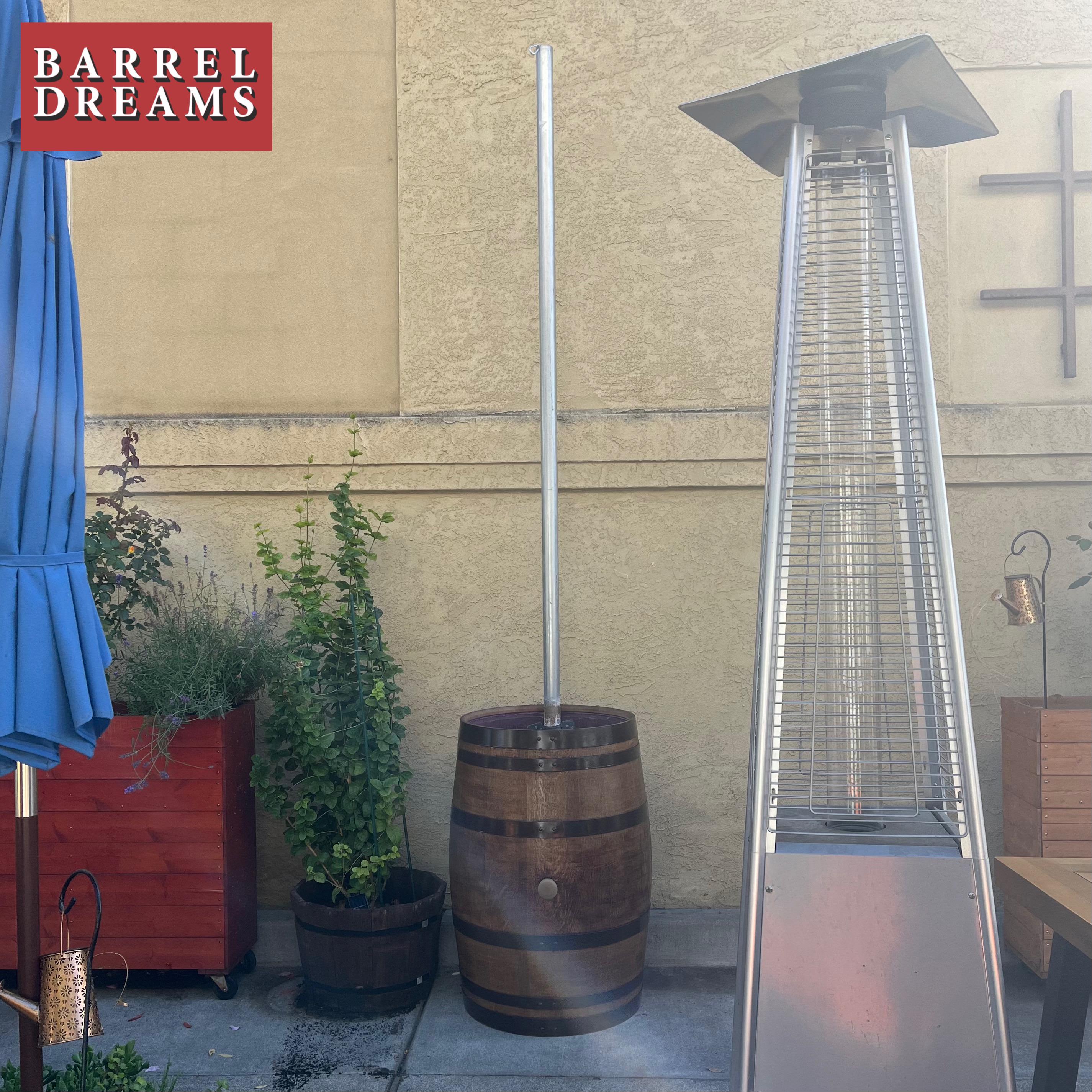 Wine Barrel Pole Lighting - Etsy